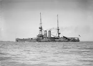 HMS Hindustan, 1911. Creator: Kirk & Sons of Cowes