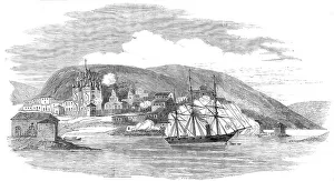 Shelling Prints: H.M.S. Miranda destroying the City of Kola