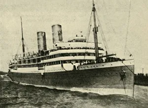 Explosion Prints: The HMT Royal Edward, c1915, (c1920). Creator: Unknown