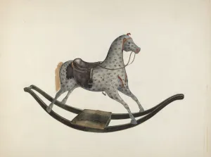 Saddle Gallery: Hobby Horse, c. 1941. Creator: Wilbur M Rice