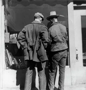 Borrowing Prints: The hock shop, Skid Row, Howard Street