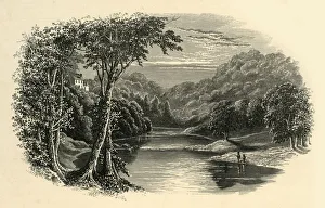 Lancashire Gallery: On the Hodder, c1890. Creator: Unknown