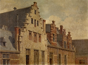 Brickwork Prints: Hof van Liere, c1870s. Creator: Hendrik Frans Schaefels