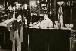 Drinking Collection: The Hoffman House Bar, New York, USA, 1900s