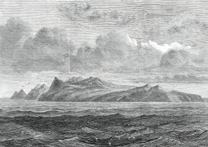 Indian Ocean Prints: Hog Island (one of the Crozet Group)