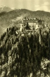 Muller Prints: Hohenwerfen Castle, Werfen, Austria, c1935. Creator: Unknown