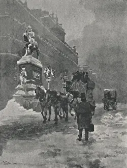 Junction Prints: Holborn Circus - A Winter's Morning