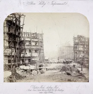 Holborn Viaduct, London, 1869