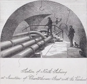 Subway Prints: Holborn Viaduct, London, 1871