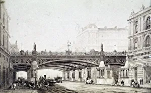 Haywood Prints: Holborn Viaduct, London, c1865. Artist: William Haywood