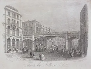Holborn Viaduct, London, c1870