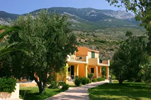 Ionian Islands Prints: Holiday apartments, Lourdas, Kefalonia, Greece