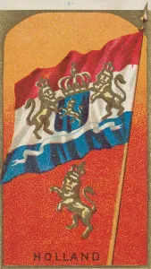 Holland, from Flags of All Nations, Series 1 (N9) for Allen &