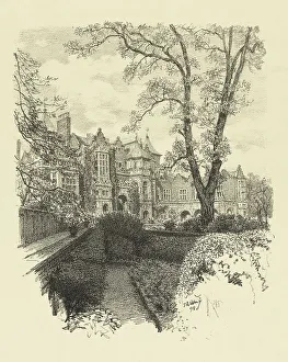 Jacobean Prints: Holland House, 1898. Creator: Thomas Robert Way