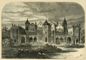 Jacobean Gallery: Holland House, c1876. Creator: Unknown