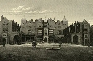 Jacobean Gallery: Holland House, Kensington, c1876. Creator: Unknown