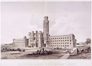 Prison Officer Prints: Holloway Prison, Islington, London, 1852