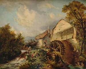 Mill Prints: Holly Street, 1847, (1938). Artist: George Burrell Willcock