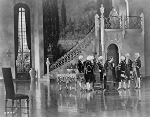 Film Still Prints: Hollywood set - interior view of palace, 1923. Creator: Unknown