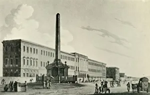 British Government In India Gallery: The Holwell Monument, 1794, (1925). Creator: Unknown
