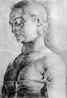 Images Dated 10th October 2007: Holy Apollonia, 1521, (1936). Artist: Albrecht Durer