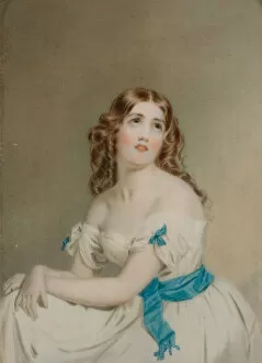 Redhead Collection: Holy Eyes, 1848. Creator: Thomas Story Officer