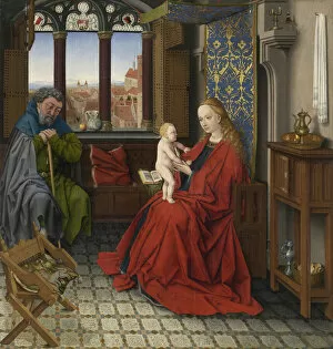 Holy Family, 1440/60. Creator: Unknown