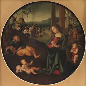 The Holy Family, 1465-1523. Creator: Perugino