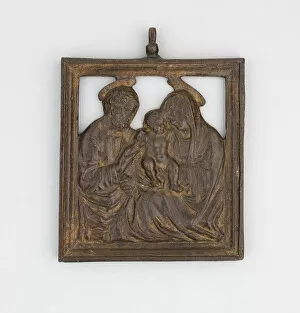 Painting And Sculpture Of Europe Gallery: Holy Family, 1500 / 1525. Creator: Unknown