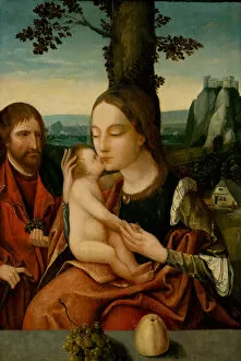 Maternity Gallery: The Holy Family, 1530. Creator: Master of Antwerp (active ca. 1520)