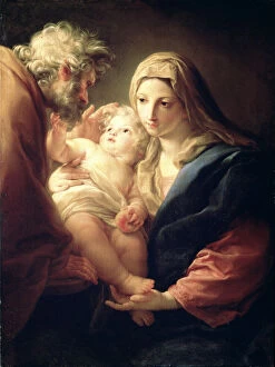 Stella Maris Collection: The Holy Family, 1740s. Artist: Pompeo Batoni