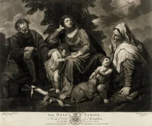 Green Valentine Prints: Holy Family, 1776. Creator: Valentine Green