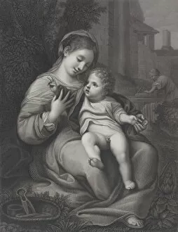 Images Dated 26th October 2020: The Holy Family, 1811. Creators: Pietro Bonato, Giovanni Tognolli