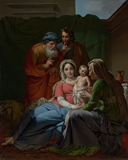 Grandmother Prints: The Holy Family, about 1820. Creator: Joseph Paelinck