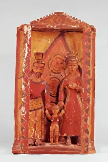 Damage Prints: The Holy Family, 19th century. Creator: Unknown