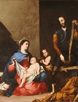 Ribera Gallery: The Holy Family. Artist: Ribera, Jose, de (1591-1652)