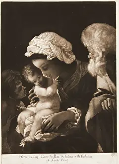 1760s Prints: The Holy Family, (c1610s), c1760s. Creator: William Baillie