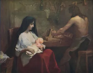 Martens Prints: The Holy Family, c1888, (1914). Creator: Willy Martens