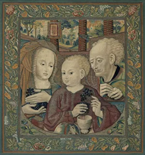 The Holy Family with the Infant Christ Pressing the Wine of the Eucharist, 1485/1525 The Holy Family with the Infant Christ Pressing the Wine of the Eucharist, 1485/1525