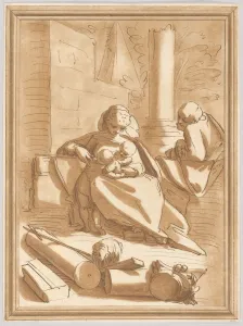 The Holy Family with the infant Saint John the Baptist, 1760-70 The Holy Family with the infant Saint John the Baptist, 1760-70