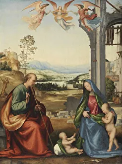 The Holy Family with the Infant Saint John the Baptist, 1506. Creator: Fra Bartolomeo
