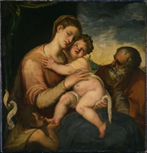 The Holy Family with John the Baptist