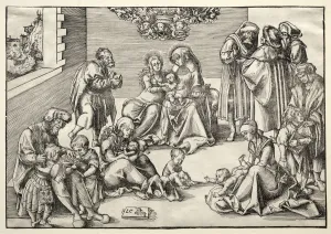 The Holy Family and Kindred. Creator: Lucas Cranach (German, 1472-1553)
