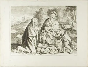 Cornelis Visscher Prints: Holy Family, n.d. Creator: Cornelis de Visscher