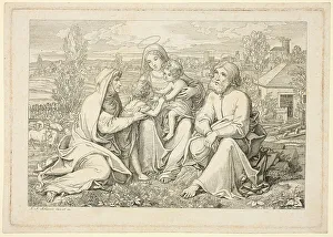 Saint Elizabeth Prints: The Holy Family, n.d. Creator: Ludwig Ferdinand Schnorr von Carolsfeld