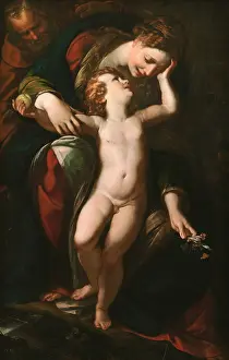 Puttos Prints: The Holy Family. The Rest on the Flight into Egypt