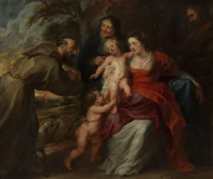 The Holy Family with Saints Francis and Anne and the Infant Saint John the Baptist, 1630s