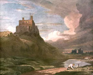 Stormy Prints: Holy Island, 1810, (c1900). Creator: Unknown