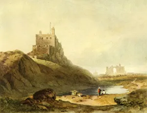 Holy Island, c1810, (1946). Creator: John Varley I