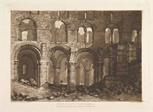 Holy Island Prints: Holy Island Cathedral (Liber Studiorum, part III, plate 11), February 20, 1808